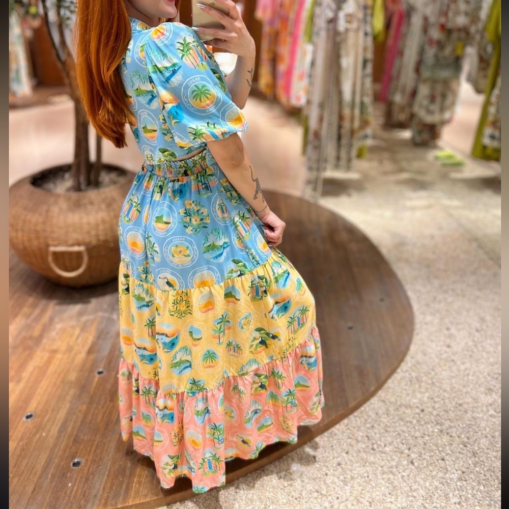 FARM Rio Dress Size S - Picture 2 of 10